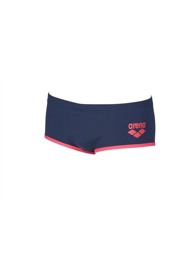 Szorty Kąpielowe Arena One Biglogo Low Waist Short. Kolor: niebieski. Materiał: materiał