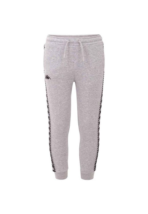 Kappa - Spodnie Do Joggingu Dla Dziewczynki Inama. Kolor: szary. Sport: bieganie