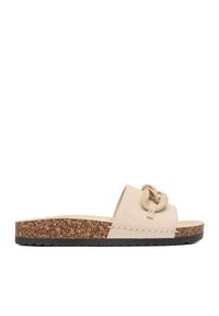 Jenny - Klapki JENNY. Kolor: beżowy #1
