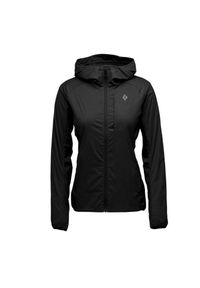 Kurtka softshell męska Black Diamond Alpine Start Hoody. Kolor: czarny. Materiał: softshell