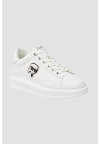 Karl Lagerfeld - KARL LAGERFELD Białe sneakersy Karl Nft Lo Lace, Rozmiar 40. Okazja: na co dzień. Kolor: biały #5