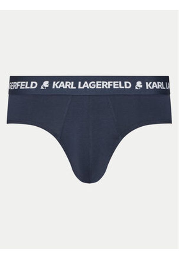 Karl Lagerfeld - KARL LAGERFELD Komplet 3 par slipów A1M47152 Kolorowy. Materiał: bawełna. Wzór: kolorowy