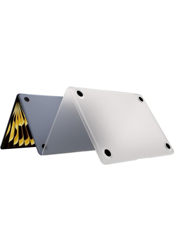NEXT ONE - Etui Next One SafeGuard MacBook Air 15'' M2 / M3 fog transparent. Materiał: guma