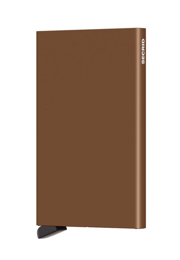 Secrid - Portfel. Kolor: brązowy. Materiał: materiał. Wzór: gładki