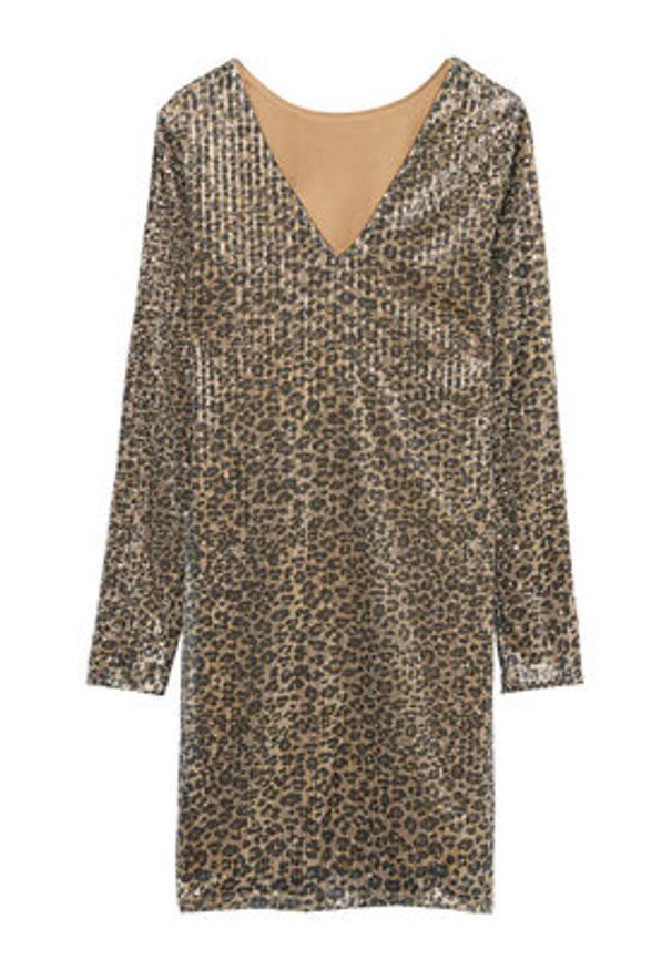 Vero Moda Sukienka codzienna Hanya 10337842 Beżowy Regular Fit. Okazja: na co dzień. Kolor: beżowy. Materiał: syntetyk. Typ sukienki: proste. Styl: casual