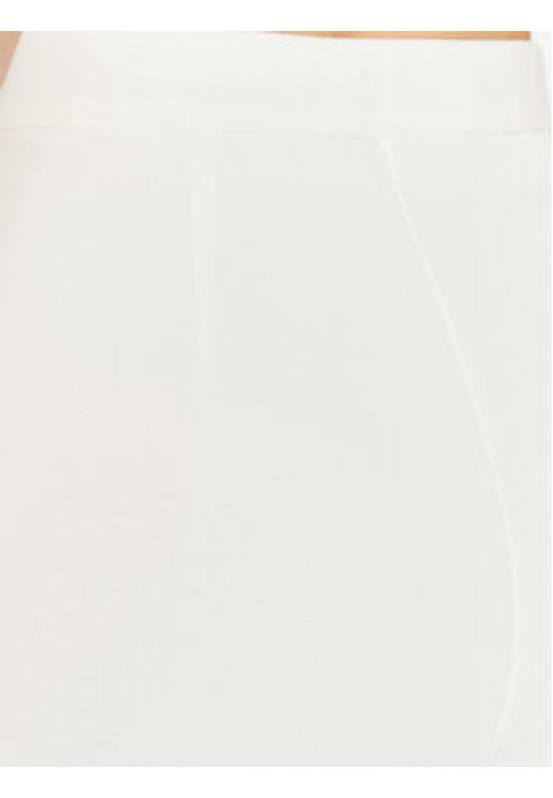Pinko Spodnie materiałowe 100054 A15M Biały Wide Leg. Kolor: biały. Materiał: wiskoza