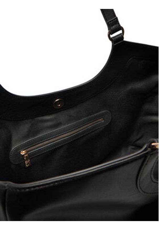 Love Moschino - LOVE MOSCHINO Torebka JC4391PP0NKN0000 Czarny. Kolor: czarny. Materiał: skórzane