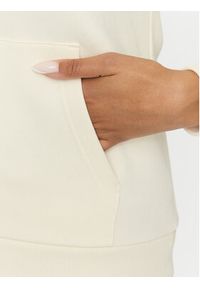 GANT - Gant Bluza Reg Tonal Shield Zip Hoodie 4200671 Écru Regular Fit. Materiał: bawełna #5