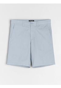 Sinsay - Szorty chino - błękitny. Kolor: niebieski #1