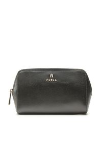 Furla Kosmetyczka Camelia WE00449-ARE000-O6000-1-007-20-CN-E Czarny. Kolor: czarny. Materiał: skóra