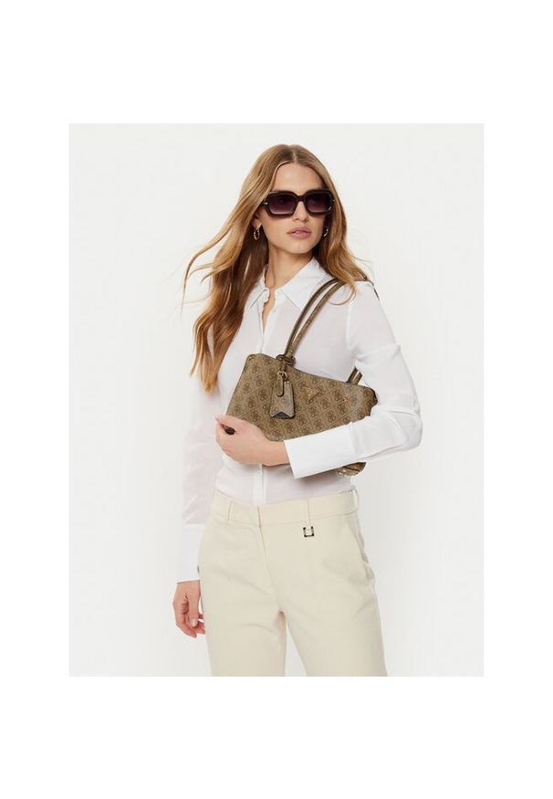 Torebka Guess. Kolor: beżowy
