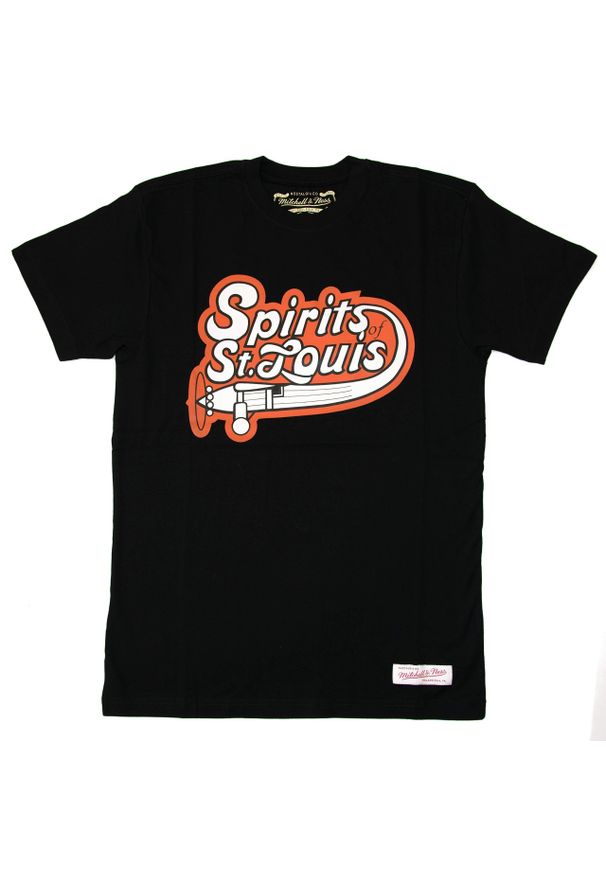 Koszulka Mitchell & Ness team logo traditional. Kolor: czarny. Sport: koszykówka