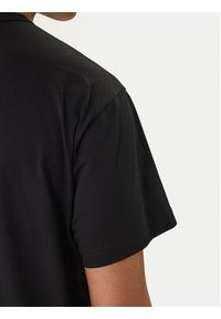 Versace Jeans Couture T-Shirt 80GAHE04 CJ00E Czarny Regular Fit. Kolor: czarny. Materiał: bawełna #3