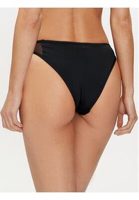 Calvin Klein Swimwear Dół od bikini KW0KW02329 Czarny. Kolor: czarny. Materiał: syntetyk