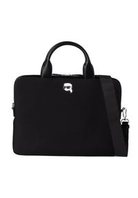 Karl Lagerfeld - KARL LAGERFELD Czarna aktówka Ikon Neop. Kolor: czarny #2