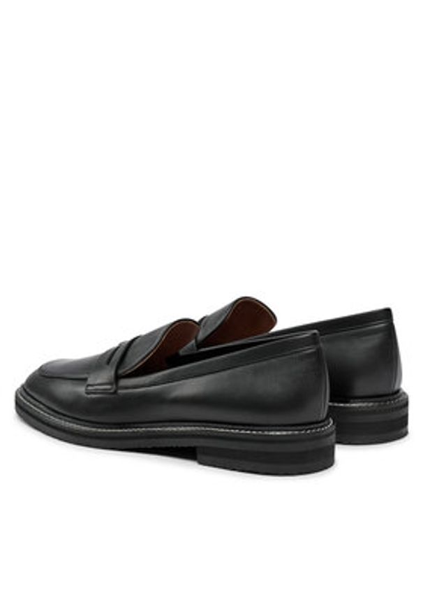 Pollini Lordsy SA10093G1LTDG000 Czarny. Kolor: czarny. Materiał: skóra