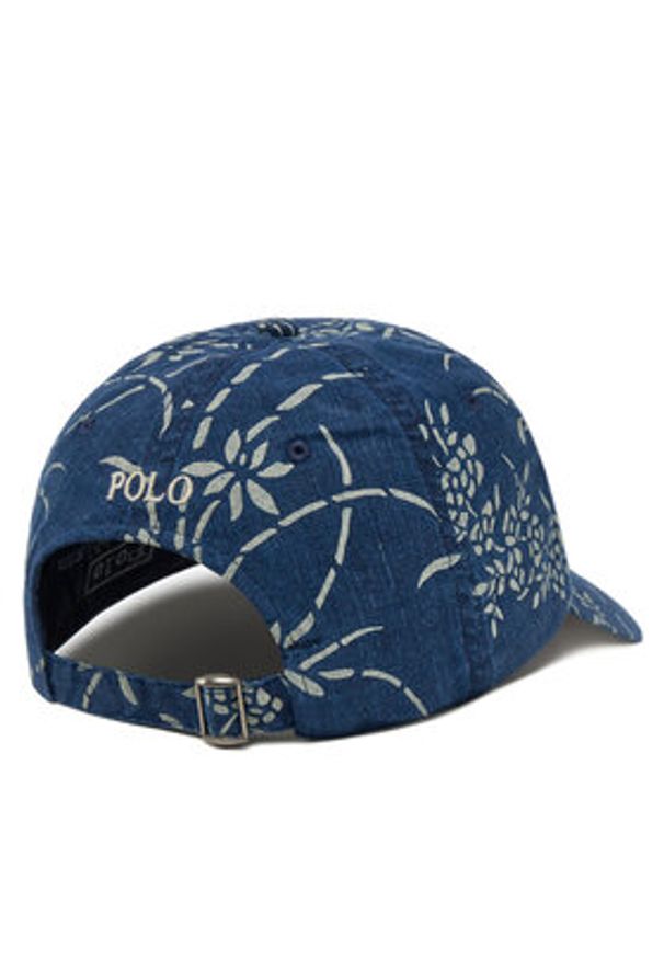Polo Ralph Lauren Czapka z daszkiem 323963969001 Biały. Kolor: niebieski. Materiał: bawełna, materiał