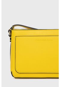 Calvin Klein Jeans torebka K60K609306.PPYY kolor żółty. Kolor: żółty. Rodzaj torebki: na ramię #6