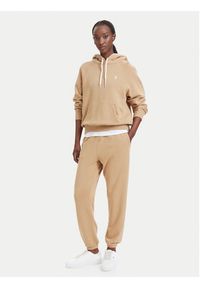 Polo Ralph Lauren Spodnie dresowe 211971694508 Beżowy Regular Fit. Kolor: beżowy. Materiał: bawełna #2