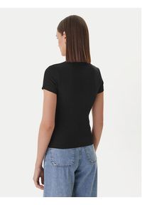 Guess Jeans T-Shirt W6GPZ3 KA0H1 Czarny Slim Fit. Kolor: czarny. Materiał: bawełna #5