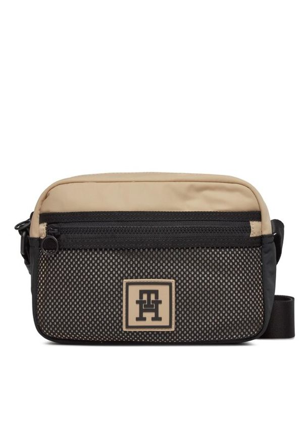 TOMMY HILFIGER - Tommy Hilfiger Saszetka Th Sport Camera Bag AM0AM11796 Beżowy. Kolor: beżowy. Materiał: materiał