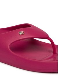 TOMMY HILFIGER - Tommy Hilfiger Japonki FW0FW09200 Różowy. Kolor: różowy. Materiał: syntetyk #4