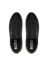 BOSS - Boss Sneakersy Rhys 50529532 Czarny. Kolor: czarny. Materiał: skóra #5