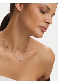 Guess Naszyjnik JUBN06 087JW Srebrny. Materiał: metalowe. Kolor: srebrny #3