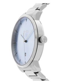 BOSS Zegarek Dean 1514132 Srebrny. Kolor: srebrny
