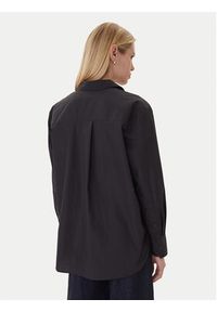 TOMMY HILFIGER - Tommy Hilfiger Koszula WW0WW45612 Czarny Relaxed Fit. Kolor: czarny. Materiał: bawełna