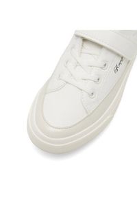 Kappa Sneakersy LOGO MIA EV KID 381R2SW - A3N Biały. Kolor: biały. Materiał: skóra