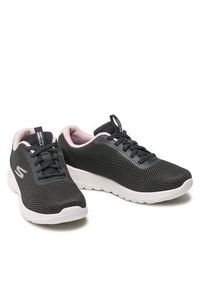 skechers - Skechers Sneakersy Light Motion 124707/BKPK Czarny. Kolor: czarny. Materiał: materiał #7