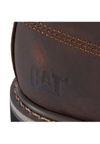 CAT Footwear Trapery Powerplant S3 Hro P724629 Brązowy. Kolor: brązowy. Materiał: nubuk, skóra #9