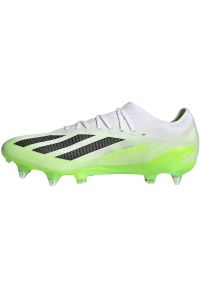 Adidas - Buty piłkarskie adidas X Crazyfast.1 Sg M IE6626 białe. Zapięcie: sznurówki. Kolor: biały. Szerokość cholewki: normalna. Sport: piłka nożna #3