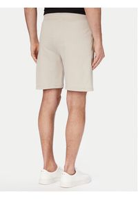 BOSS Szorty sportowe 50561500 Beżowy Regular Fit. Kolor: beżowy. Materiał: bawełna. Styl: sportowy #3