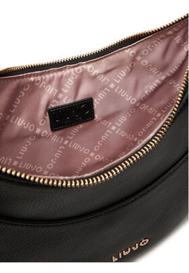 Liu Jo Torebka M Hobo AF5251 E0058 Czarny. Kolor: czarny. Materiał: skórzane