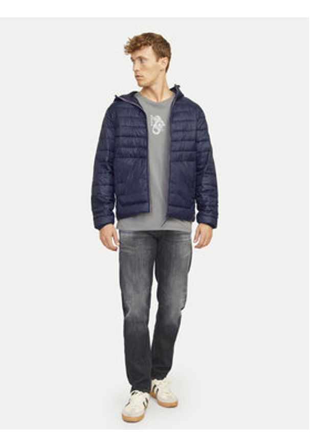 Jack & Jones - Jack&Jones Kurtka zimowa Sprint 12258441 Granatowy Regular Fit. Kolor: niebieski. Materiał: syntetyk. Sezon: zima