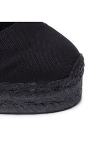 Castañer Espadryle Carina C/8ED/001 020966-100 Czarny. Kolor: czarny. Materiał: materiał #4