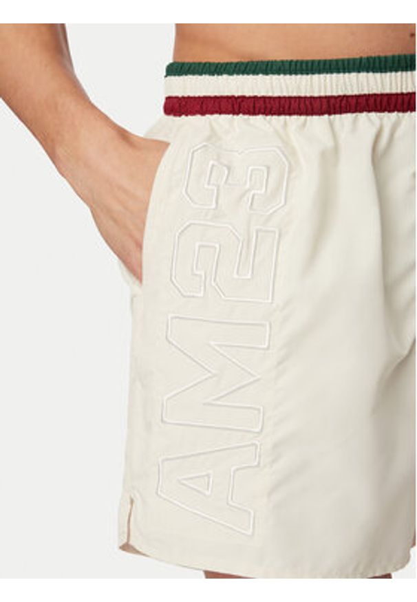 Aeronautica Militare Szorty kąpielowe 261BW0233UCT02967 Biały Regular Fit. Kolor: biały. Materiał: syntetyk