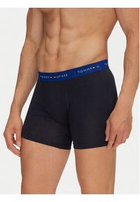 TOMMY HILFIGER - Tommy Hilfiger Komplet 3 par bokserek UM0UM02765 Granatowy. Kolor: niebieski. Materiał: bawełna #5