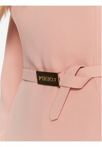 Pinko Sukienka koktajlowa Mendosa 100559 7624 Różowy Regular Fit. Kolor: różowy. Materiał: syntetyk. Styl: wizytowy #4