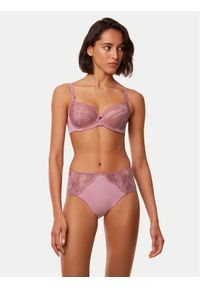 Triumph Biustonosz z fiszbiną Wild Peony Florale 10209608 Różowy. Kolor: różowy. Materiał: syntetyk #1