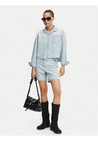 G-Star RAW - G-Star Raw Koszula jeansowa Resort D29076-E356 Niebieski jasny Relaxed Fit. Kolor: niebieski. Materiał: bawełna #6