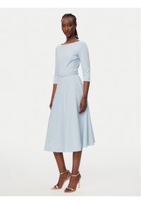 Rinascimento Sukienka koktajlowa CFC0127892003 Błękitny Regular Fit. Kolor: niebieski. Materiał: syntetyk. Styl: wizytowy #1