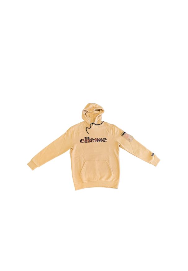 Bluza z kapturem Ellesse transient. Typ kołnierza: kaptur. Kolor: beżowy