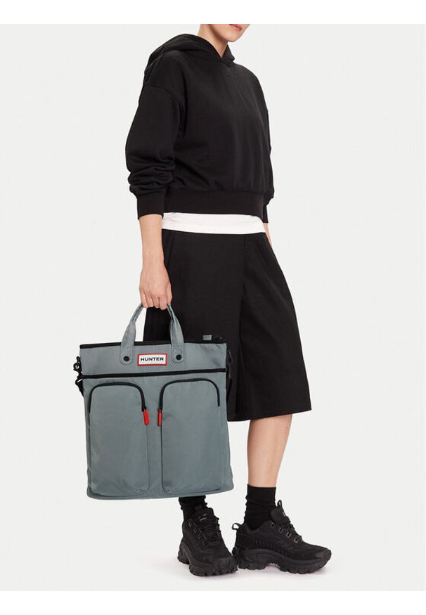Hunter Plecak CEO-HTR-B-006-08 Szary. Kolor: szary. Materiał: materiał
