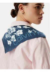 Calvin Klein Chusta LV04F8094G Niebieski. Kolor: niebieski. Materiał: wiskoza #2
