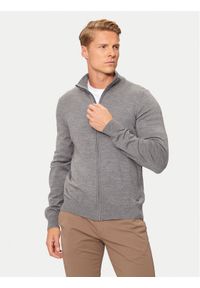 JOOP! Kardigan 17 Jk-06Davis 30032605 Szary Modern Fit. Kolor: szary. Materiał: wełna #1