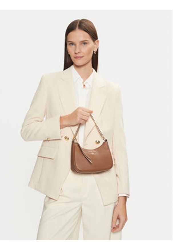MICHAEL Michael Kors Torebka 32F3GT9C1L Brązowy. Kolor: brązowy. Materiał: skórzane