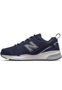 Buty męskie New Balance MX608UN5 – granatowe. Okazja: na co dzień. Kolor: niebieski. Materiał: materiał, syntetyk. Szerokość cholewki: normalna. Sezon: lato #4